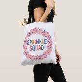 Tote Bag Écrasage | Saupoudrer bébé (De près)