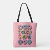 Tote Bag Écrasage | Saupoudrer bébé (Dos)