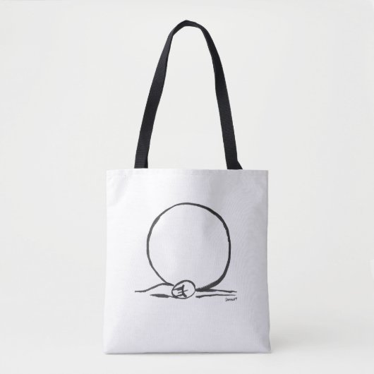 Tote Bag Écrasé (Devant)