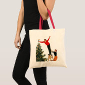 Tote Bag Écrimage de l'arbre (Devant (produit))