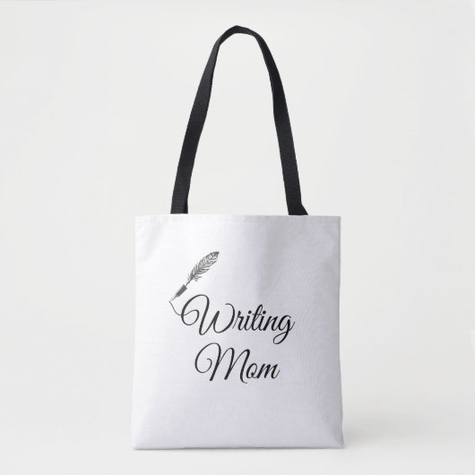 Tote Bag Écrire maman (Devant)