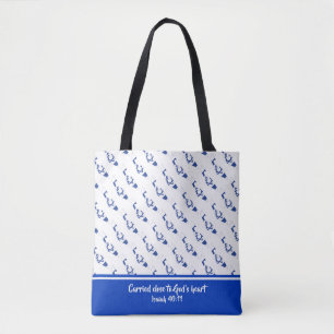Tote Bag Écriture chrétienne Étoile ISRAÉLIENNE David Isaia
