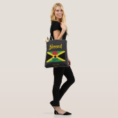 Tote Bag Écriture chrétienne JAMAICA GHANA, à double patrim (Sur le modèle)