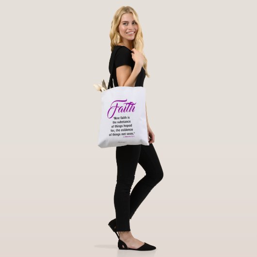 Tote Bag Écriture #FOTH Collection (Sur le modèle)