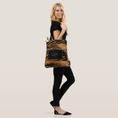 Tote Bag Écriture moderne monogrammée avec paillettes de cu (Sur le modèle)