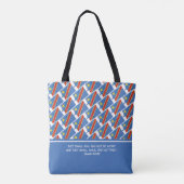 Tote Bag Écriture personnalisée DR CONGO (Dos)