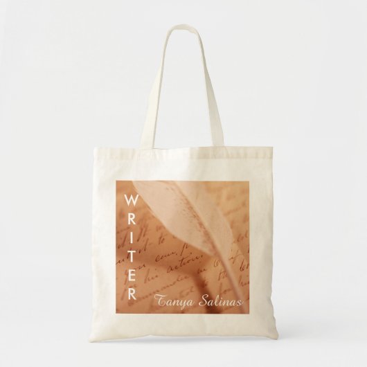 Tote Bag Écrivain (Devant)
