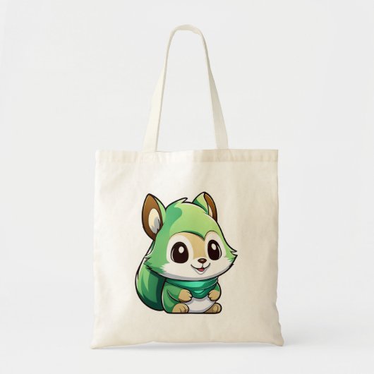 Tote Bag Écureuil animal adorable (Devant)