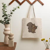 Tote Bag Écureuil avec maïs