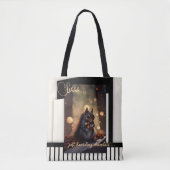 Tote Bag Écureuil chocoholique au chocolat amusant (Devant)