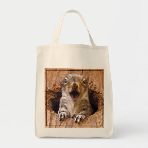 Tote Bag Écureuil choqué