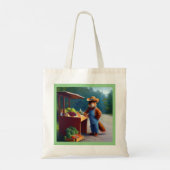 Tote Bag Écureuil de la chaussée (Dos)