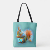 Tote Bag Écureuil de style moderne - cool (Dos)