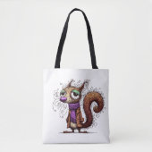 Tote Bag Écureuil d'hiver (Devant)