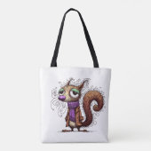 Tote Bag Écureuil d'hiver (Dos)