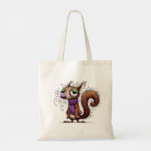 Tote Bag Écureuil d'hiver (Dos)