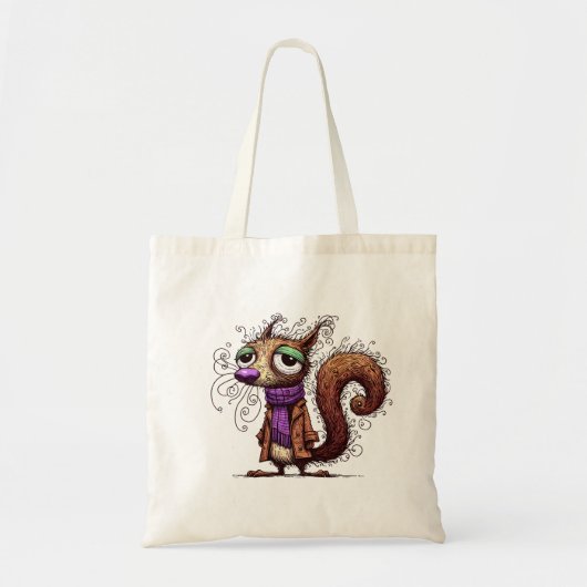 Tote Bag Écureuil d'hiver (Devant)