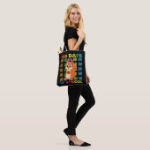 Tote Bag Écureuil Enseignant 100 Jours D'École (Sur le modèle)