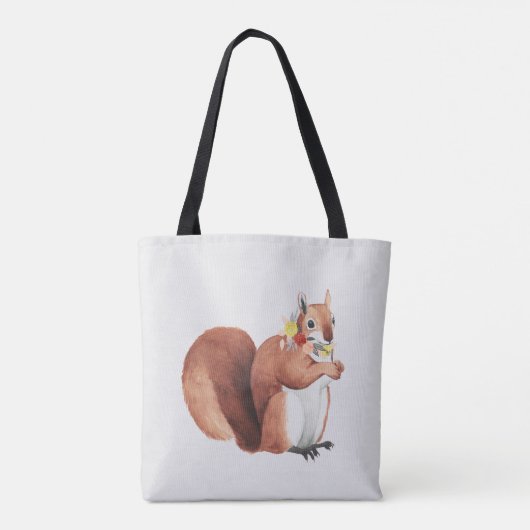 Tote Bag Écureuil forestier (Dos)