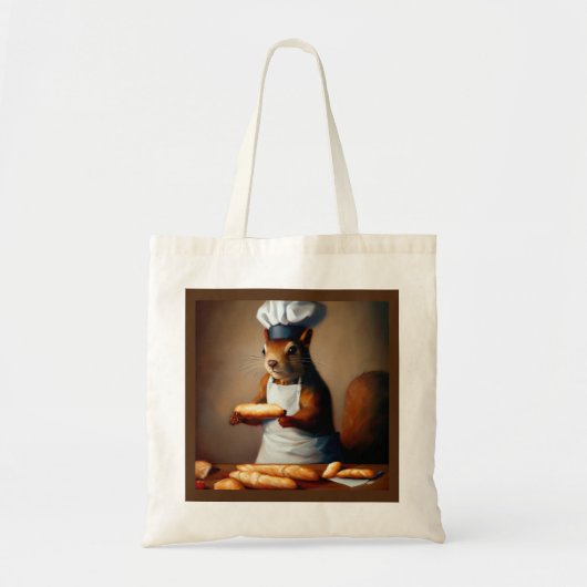 Tote Bag Écureuil French Baker (Devant)