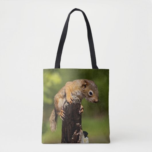 Tote Bag Écureuil roux bébé (Devant)