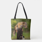 Tote Bag Écureuil roux bébé (Dos)