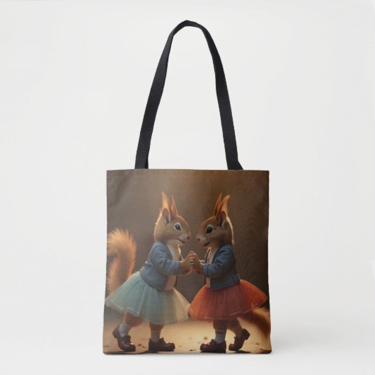 Tote Bag Écureuils à houblon (Devant)