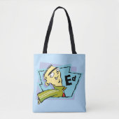 Tote Bag Ed - Graphique de caractères (Devant)