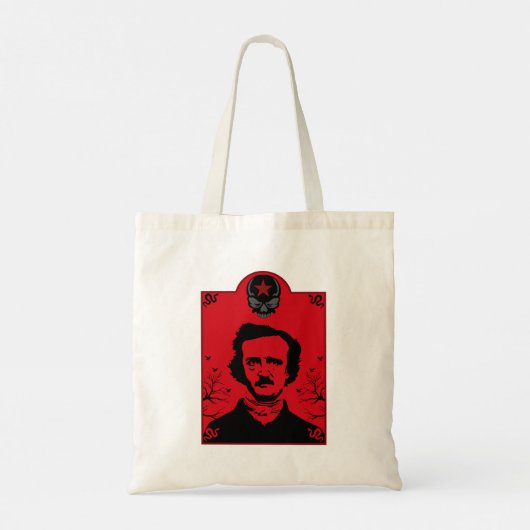 Tote Bag Edgar Allan Poe Black Raven (Dos)
