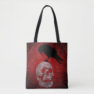 Tote Bag Edgar Allan Poe Le Gothique Raven