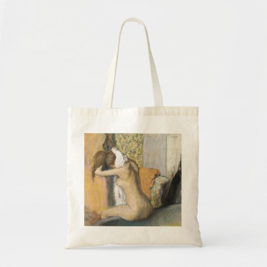 Tote Bag Edgar Degas | après Bath, cou de séchage de femme (Devant)