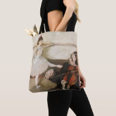 Tote Bag Edgar Degas. Cours de danse. Impressionnisme vinta (De près)