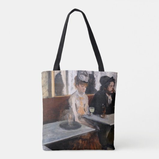 Tote Bag Edgar Degas - Dans un café / L'Absinthe (Dos)