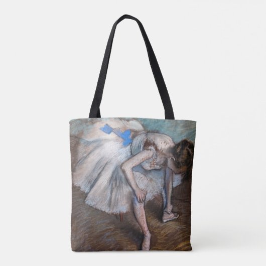 Tote Bag Edgar Degas - Danseur assis (Dos)