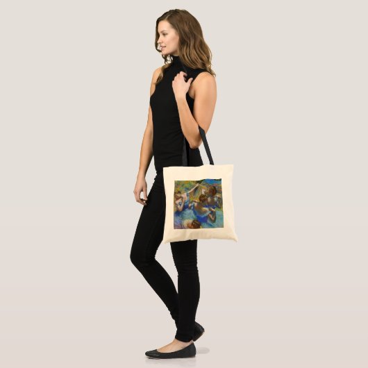 Tote Bag Edgar Degas - Danseurs Bleus (Devant (modèle))