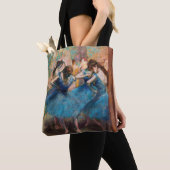 Tote Bag Edgar Degas - Danseurs en bleu (De près)