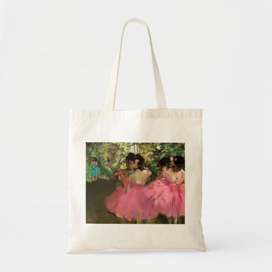Tote Bag Edgar Degas - Danseurs en rose (Devant)