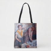 Tote Bag Edgar Degas - Femmes en repassage (Devant)