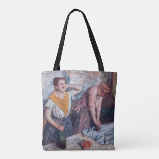 Tote Bag Edgar Degas - Femmes en repassage (Dos)