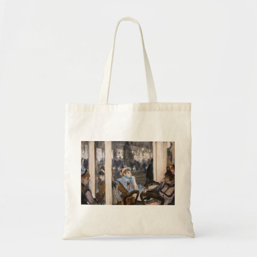 Tote Bag Edgar Degas - Femmes sur une terrasse de café en s (Devant)
