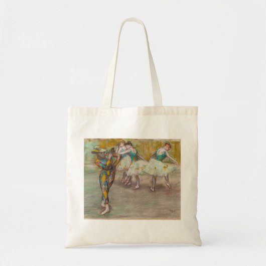 Tote Bag Edgar Degas - Harlequin Dance (Devant)