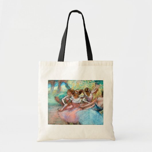 Tote Bag Edgar Degas - Quatre Ballerinas sur scène (Devant)