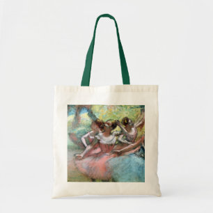 Tote Bag Edgar Degas   quatre ballerines sur l'étape