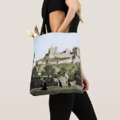 Tote Bag Edinburgh Castle Scotland 1910 Grassmarket (De près)