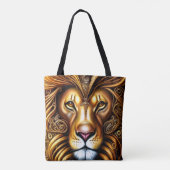 Tote Bag Editer tout le texte - Amazing Beautiful Golden Li (Dos)
