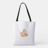 Tote Bag Édition spéciale Saint-Valentin capybara (Dos)