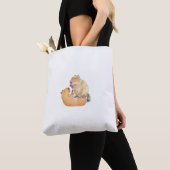 Tote Bag Édition spéciale Saint-Valentin capybara (De près)