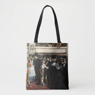 Tote Bag Edouard Manet - Bal masqué à l'Opéra