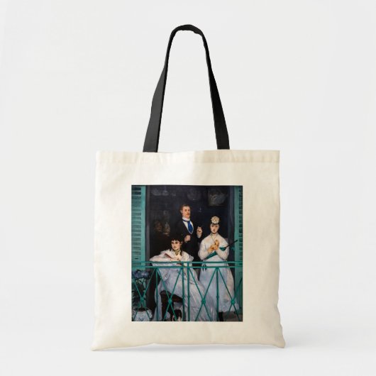 Tote Bag Edouard Manet - Balcon / Le Balcon (Devant)