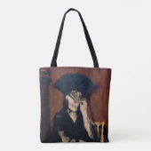 Tote Bag Edouard Manet - Berthe Morisot avec ventilateur (Dos)